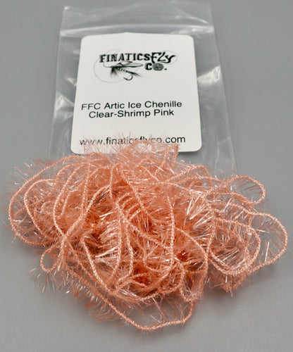 FFC ARCTIC ICE CLEAR Chenille 1/4 Fibers