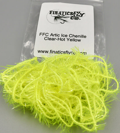 FFC ARCTIC ICE CLEAR Chenille 1/4 Fibers