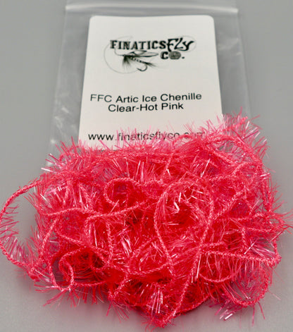 FFC ARCTIC ICE CLEAR Chenille 1/4 Fibers