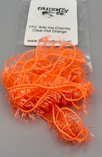 FFC ARCTIC ICE CLEAR Chenille 1/4 Fibers