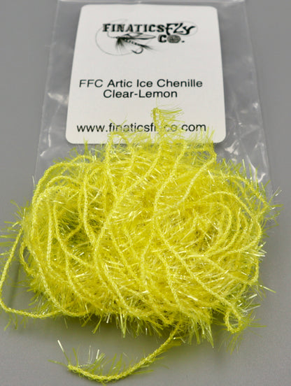 FFC ARCTIC ICE CLEAR Chenille 1/4 Fibers