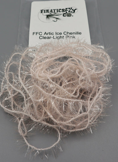 FFC ARCTIC ICE CLEAR Chenille 1/4 Fibers