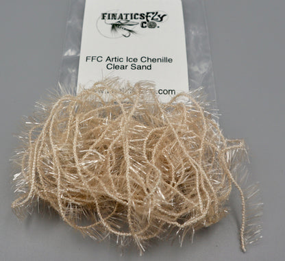 FFC ARCTIC ICE CLEAR Chenille 1/4 Fibers