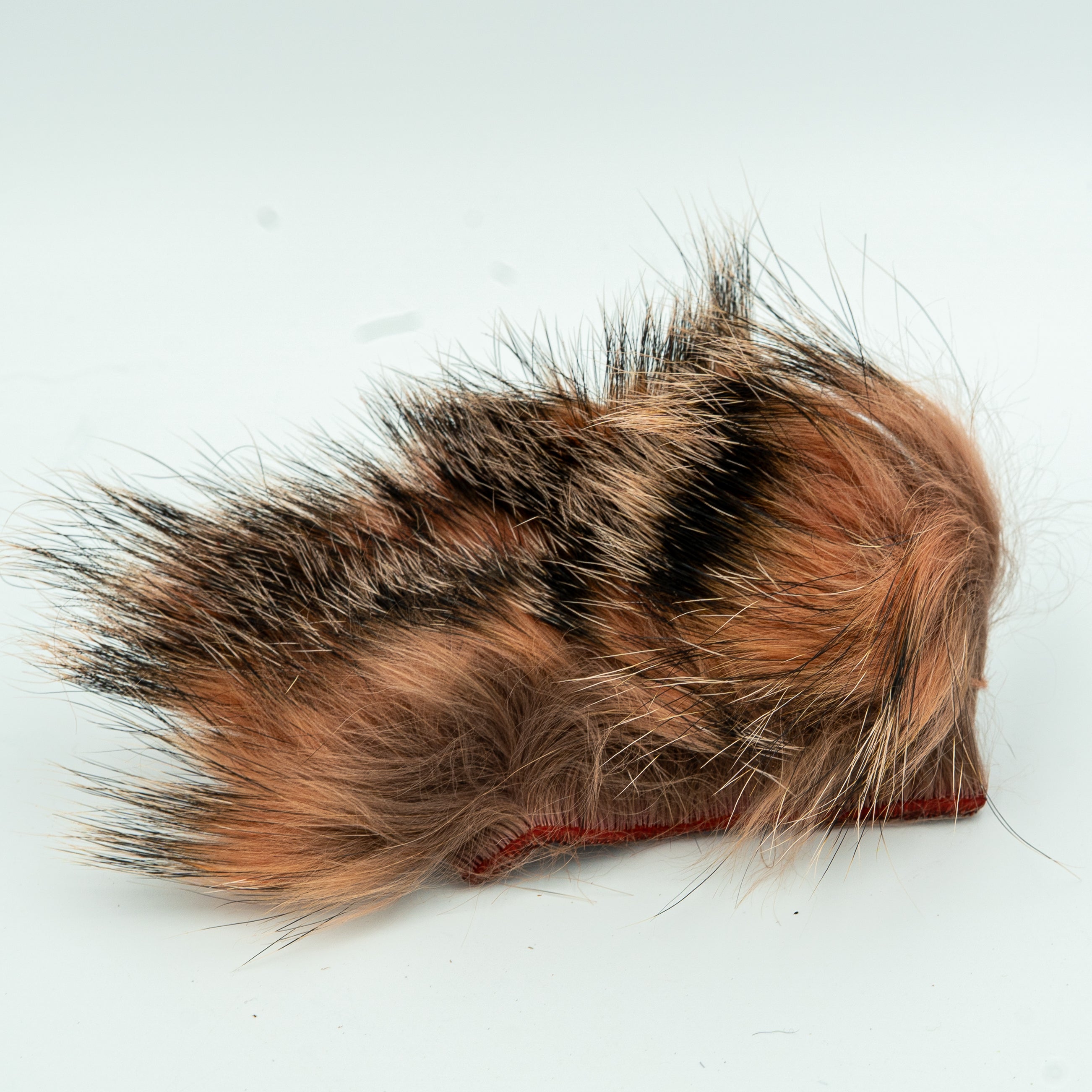 Badger Hair by The Fly Hair Co Large patch in Fire Tiger