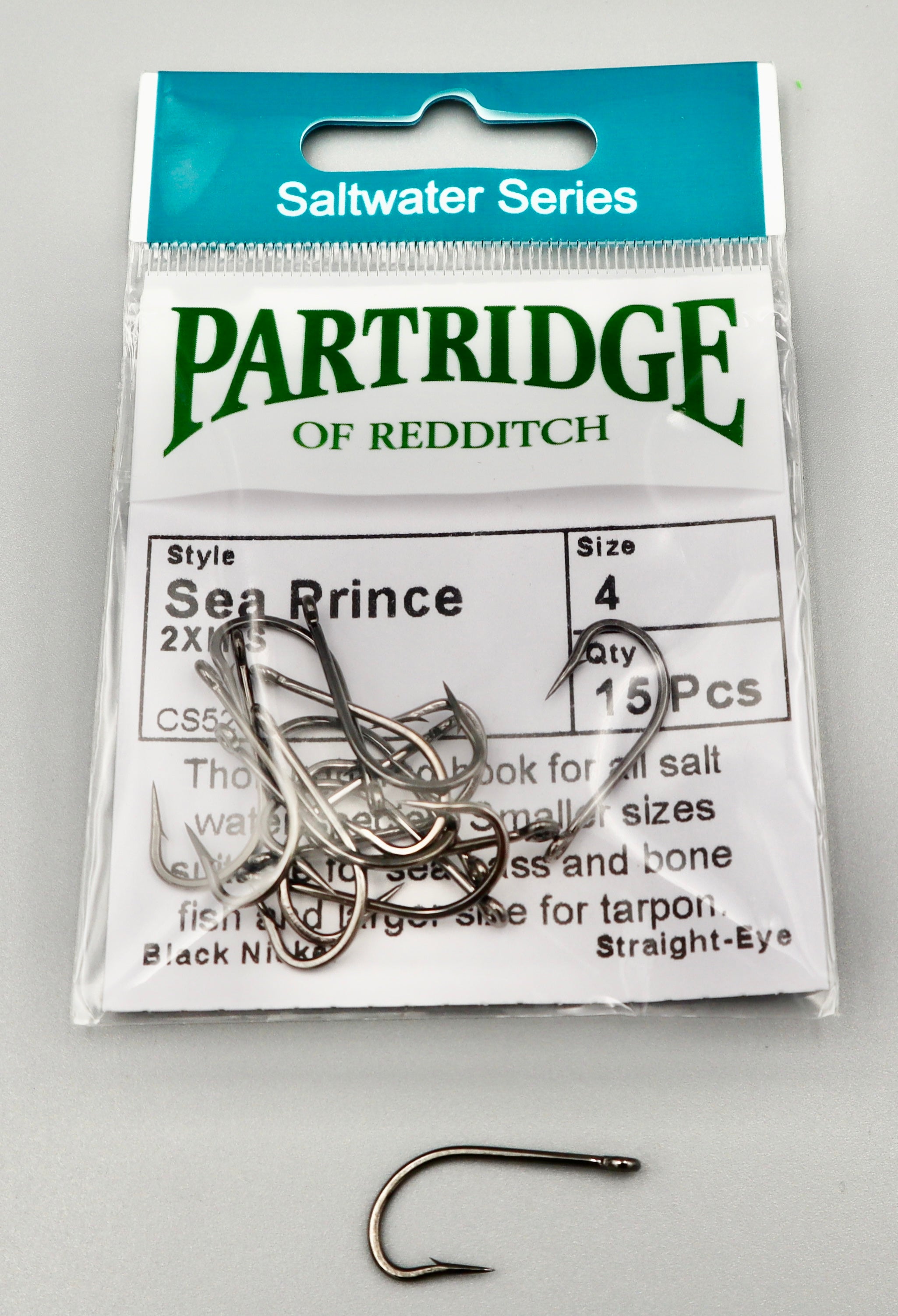 Partridge Of Redditch Sea Prince Hooks 2XH S
