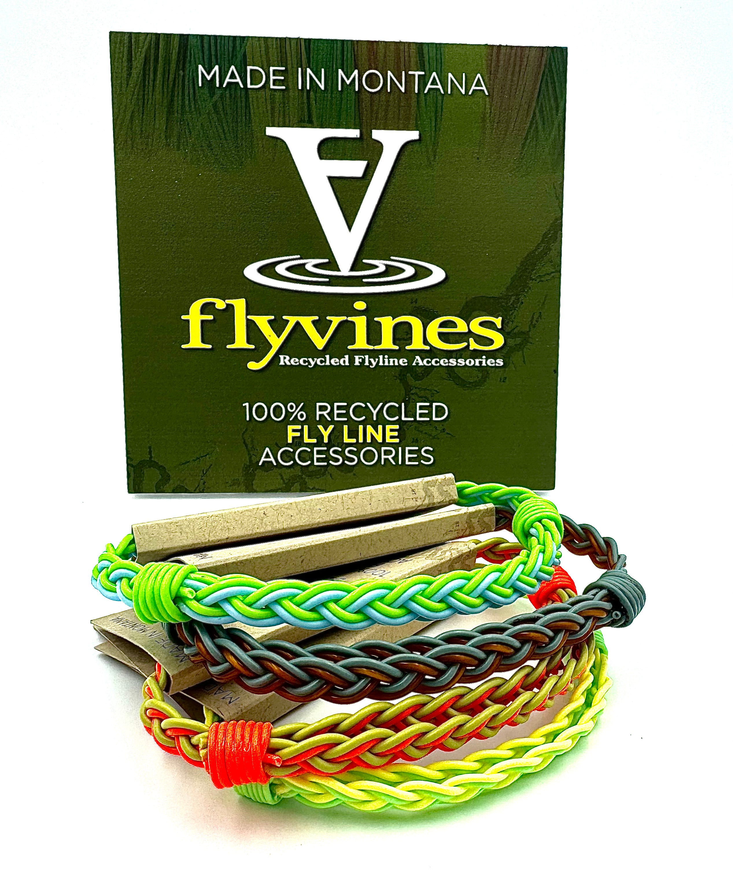 Flyvines Recycled Spey Line Bracelet