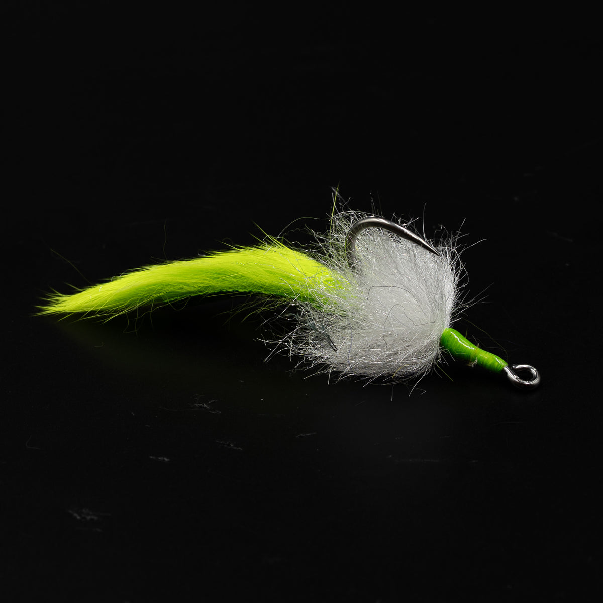 Tarpon Slayer tarpon fly - Chartreuse - FINATICS Fly Company