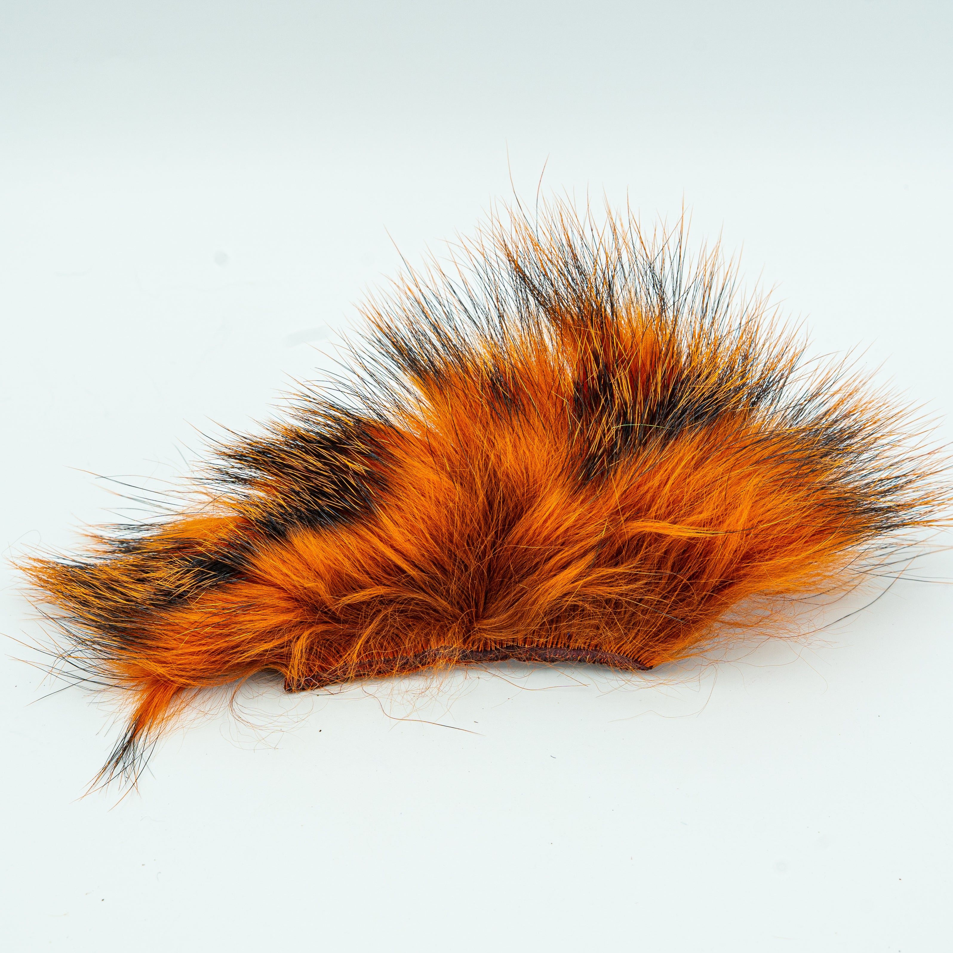 Badger Hair by The Fly Hair Co Large patch in Orange
