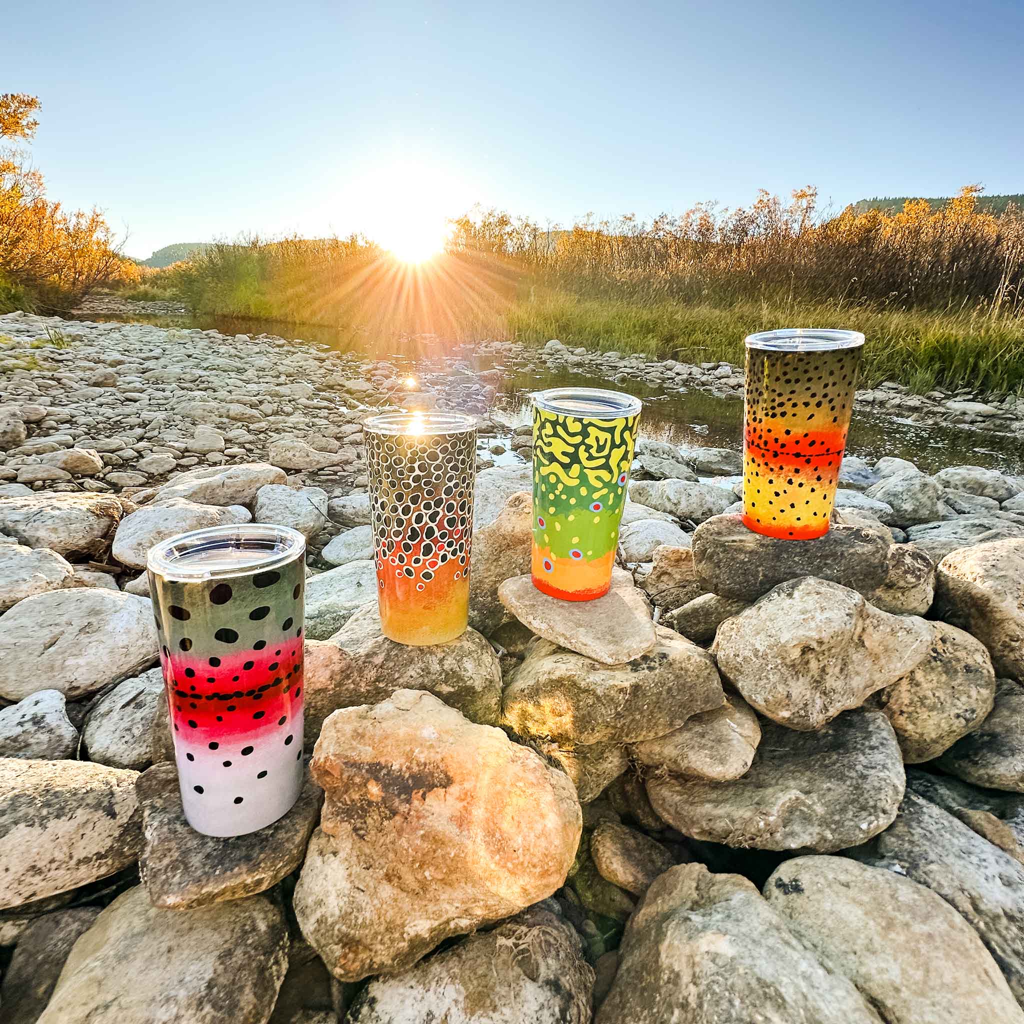 Rainbow Trout Tumbler 20oz