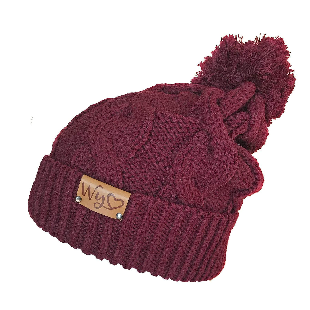 Fishy Cable Knit Beanie