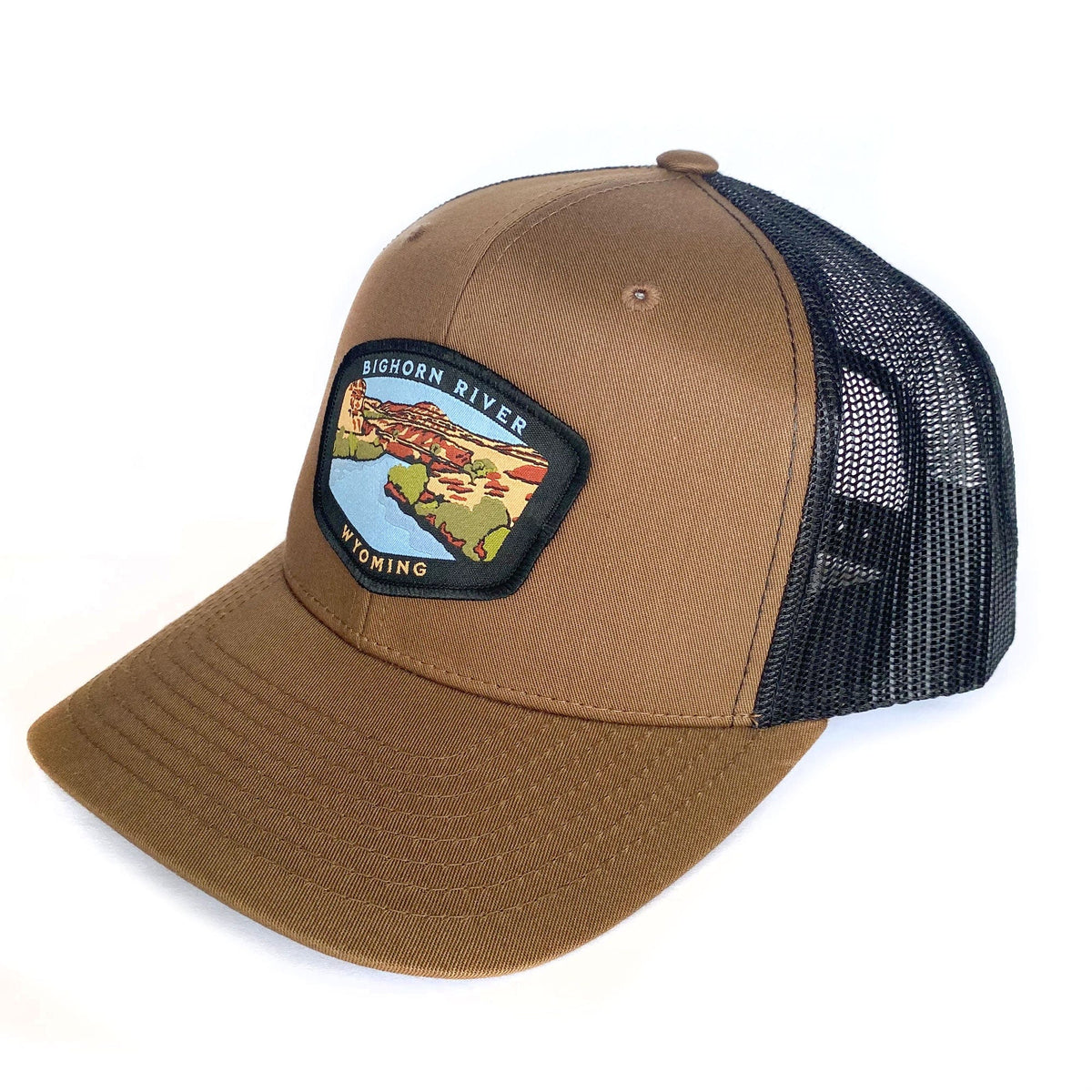 Bighorn River Wyoming Patch Hat