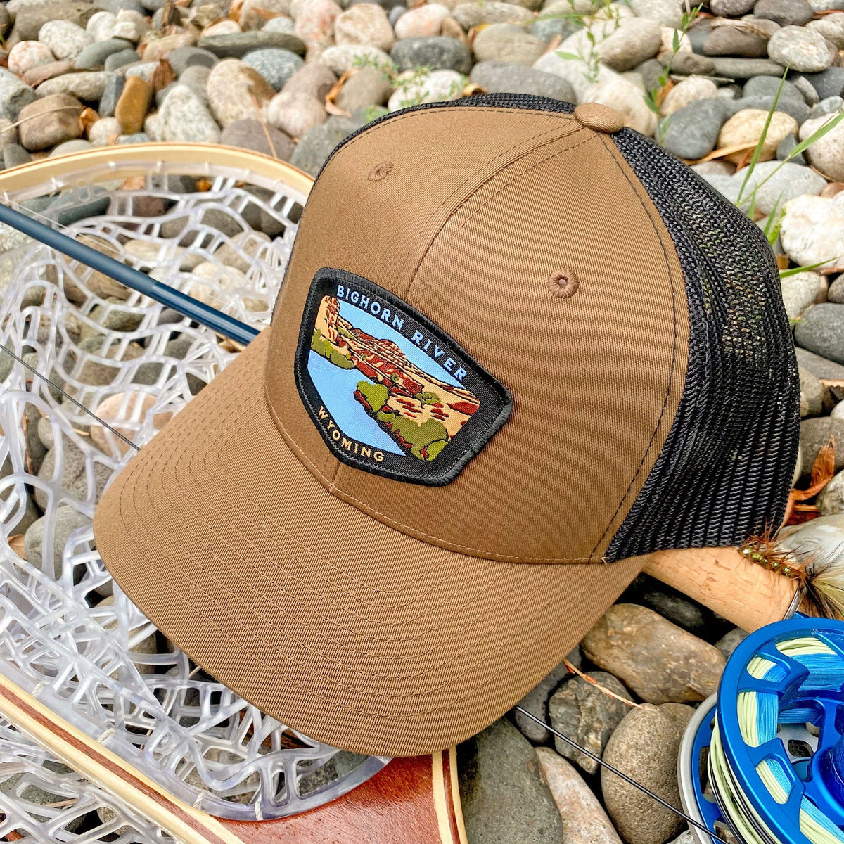 Bighorn River Wyoming Patch Hat