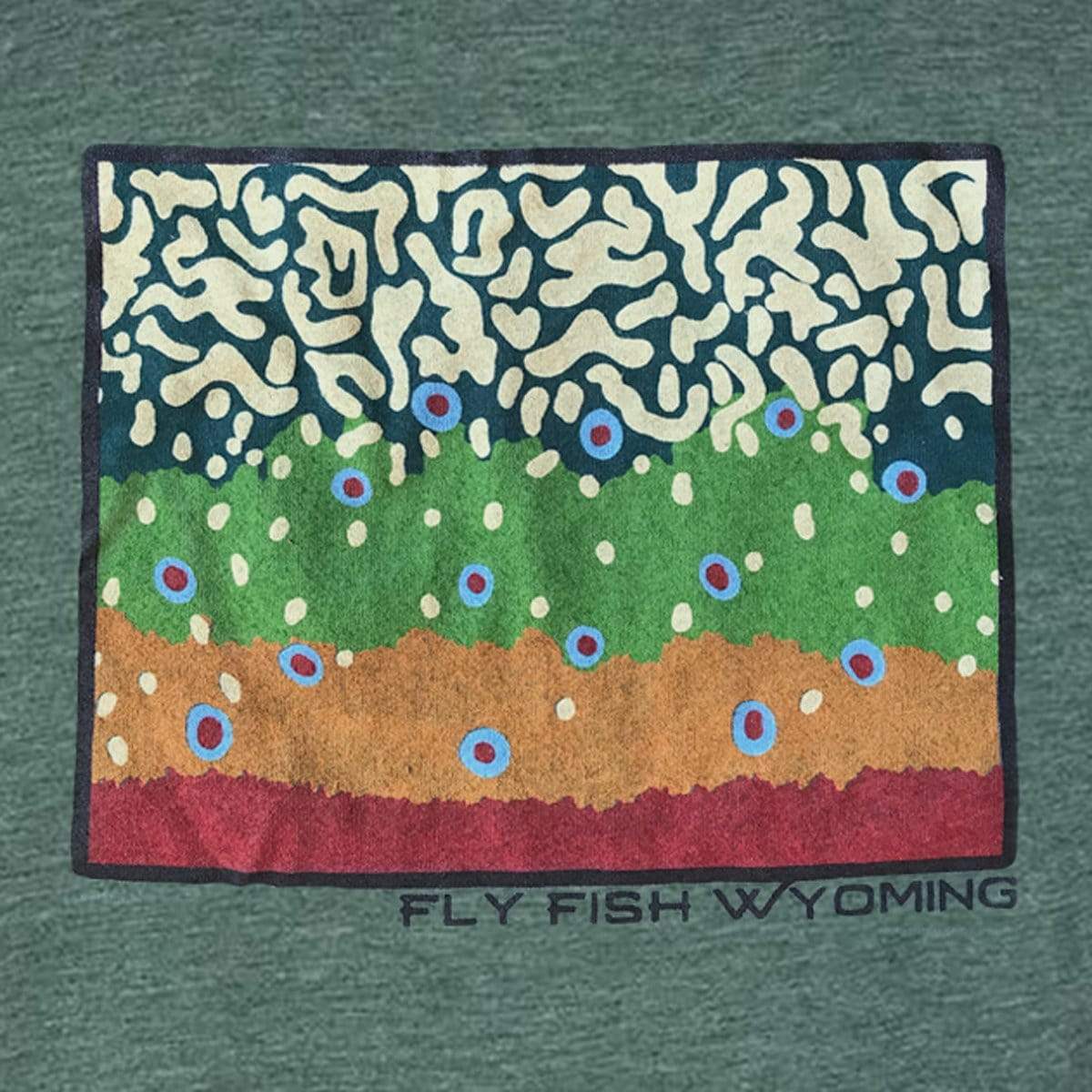 Brook Trout Pattern Tee