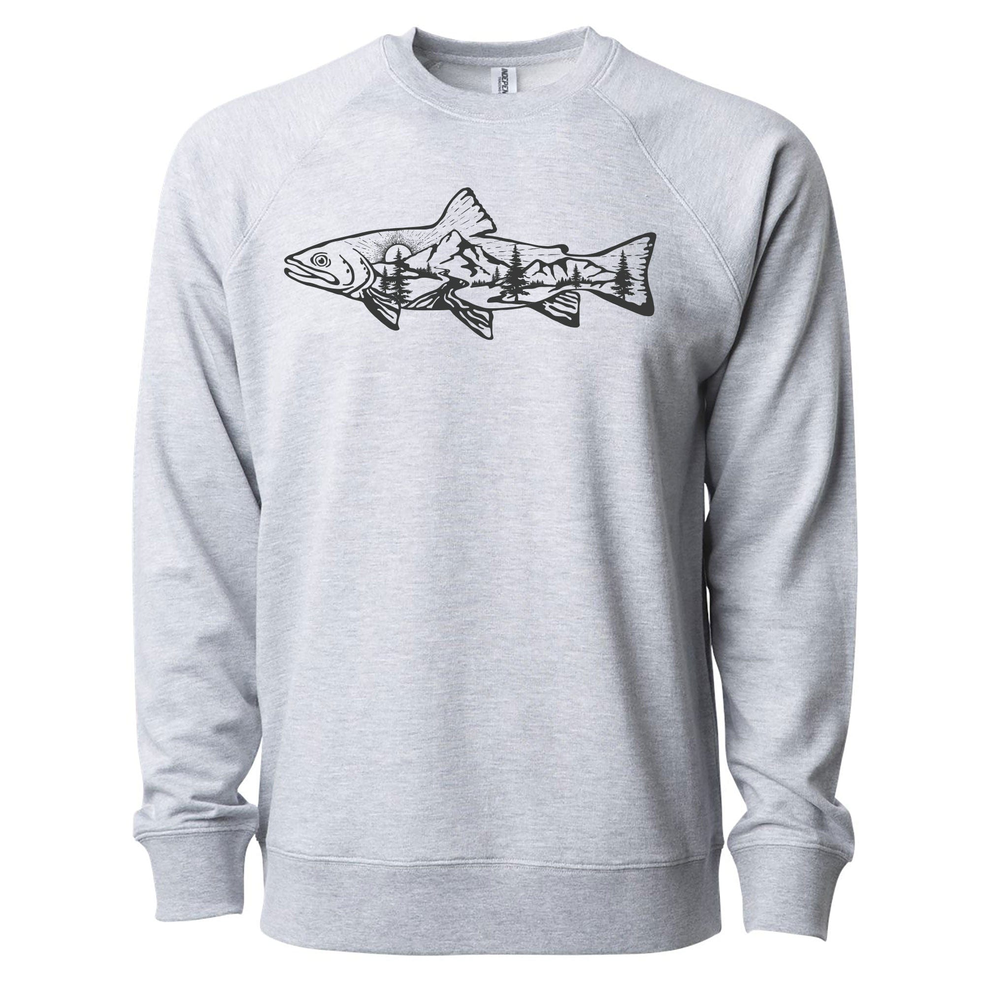 Mountain Trout Crewneck Sweatshirt