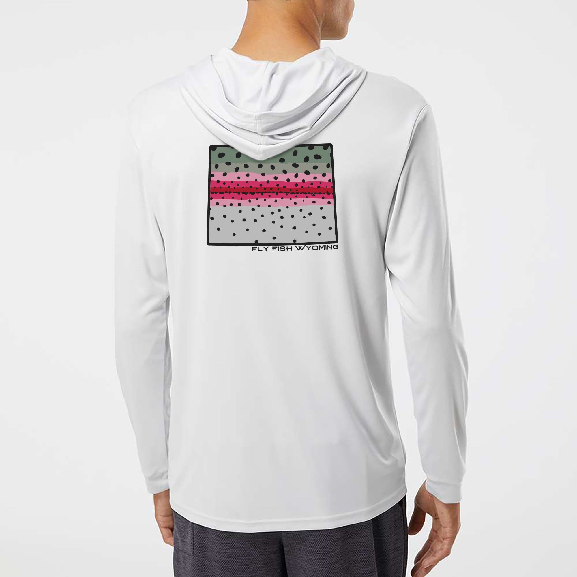 Rainbow Trout Performance Hooded Long Sleeve