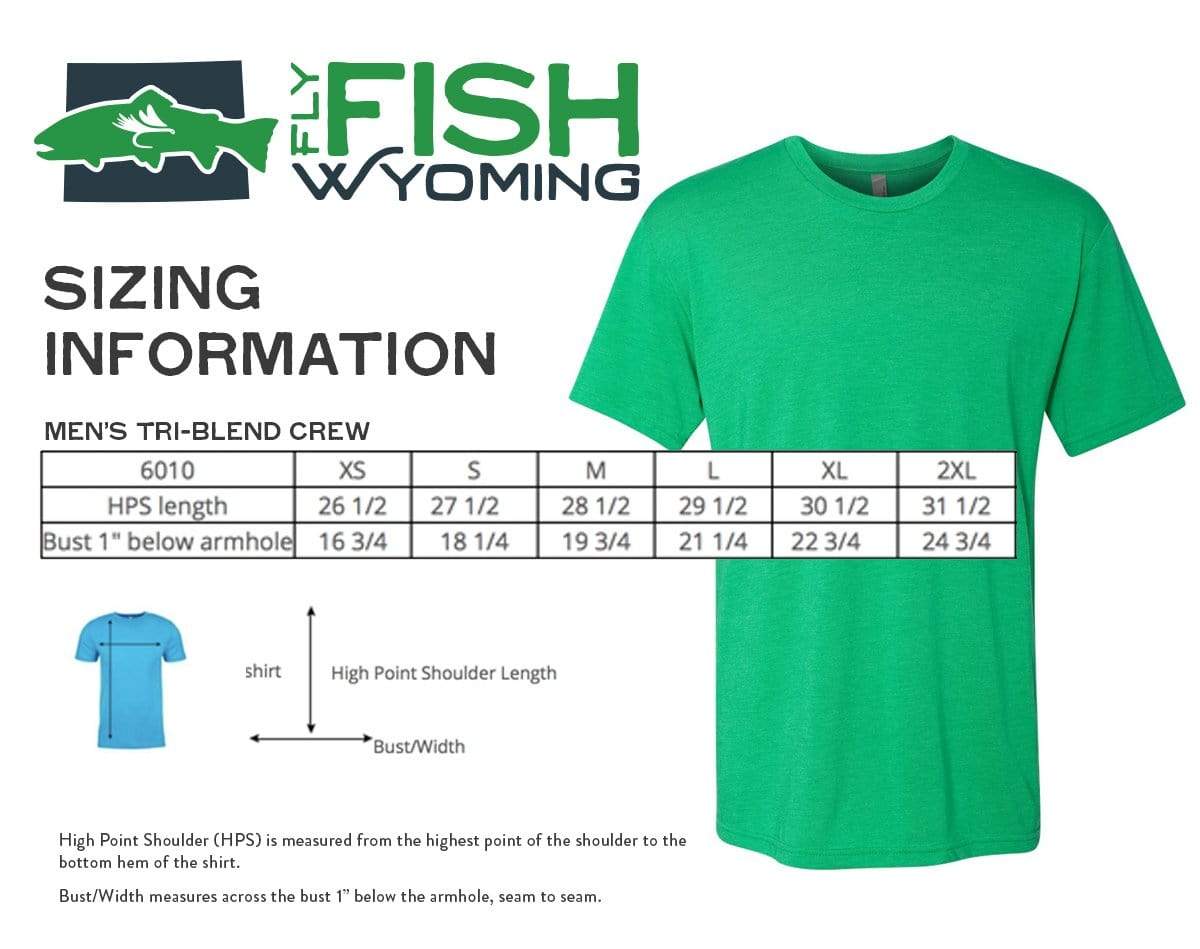 Fly Fish Wyoming® Topo Tee
