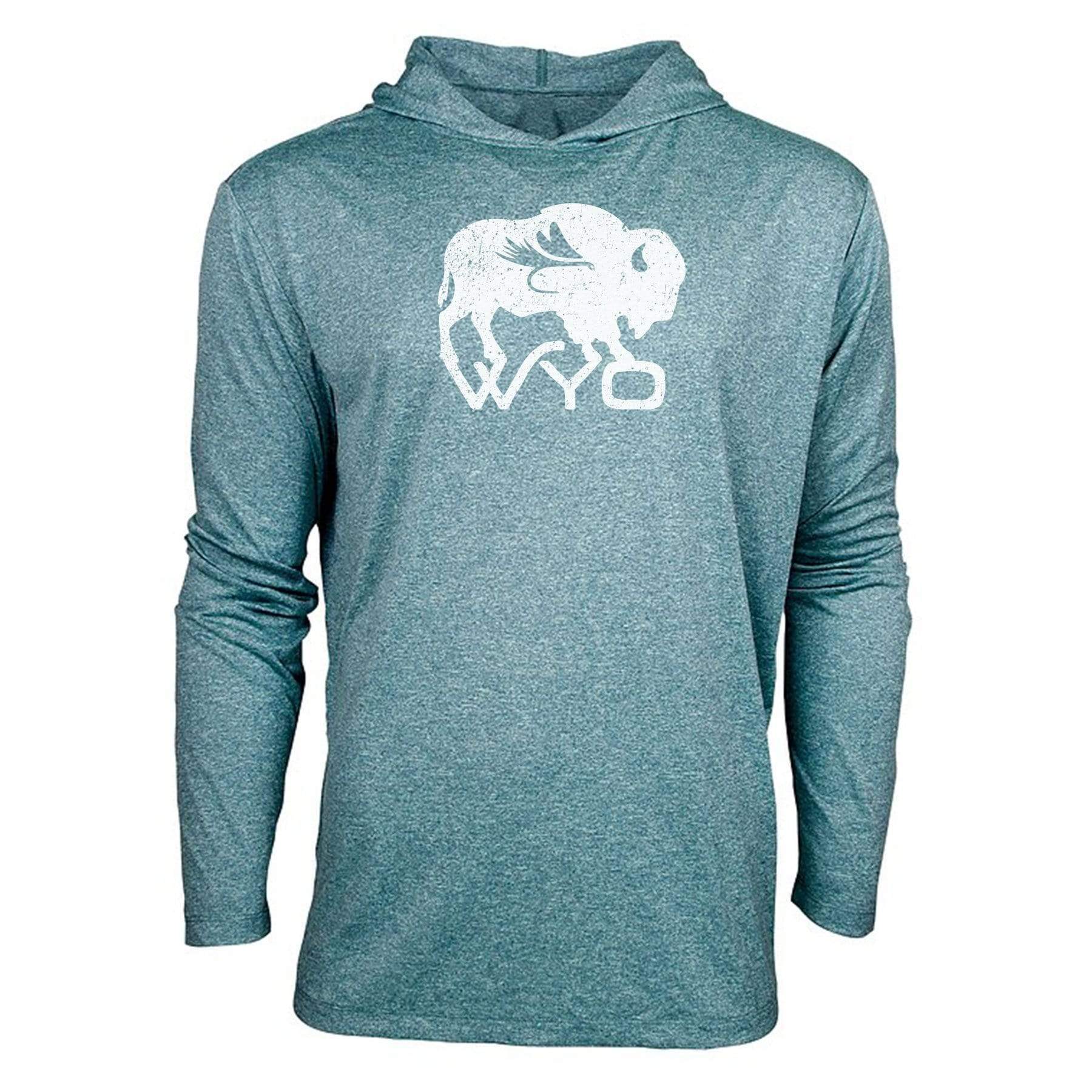 Wyo Fly Bison Men's Performance Hood
