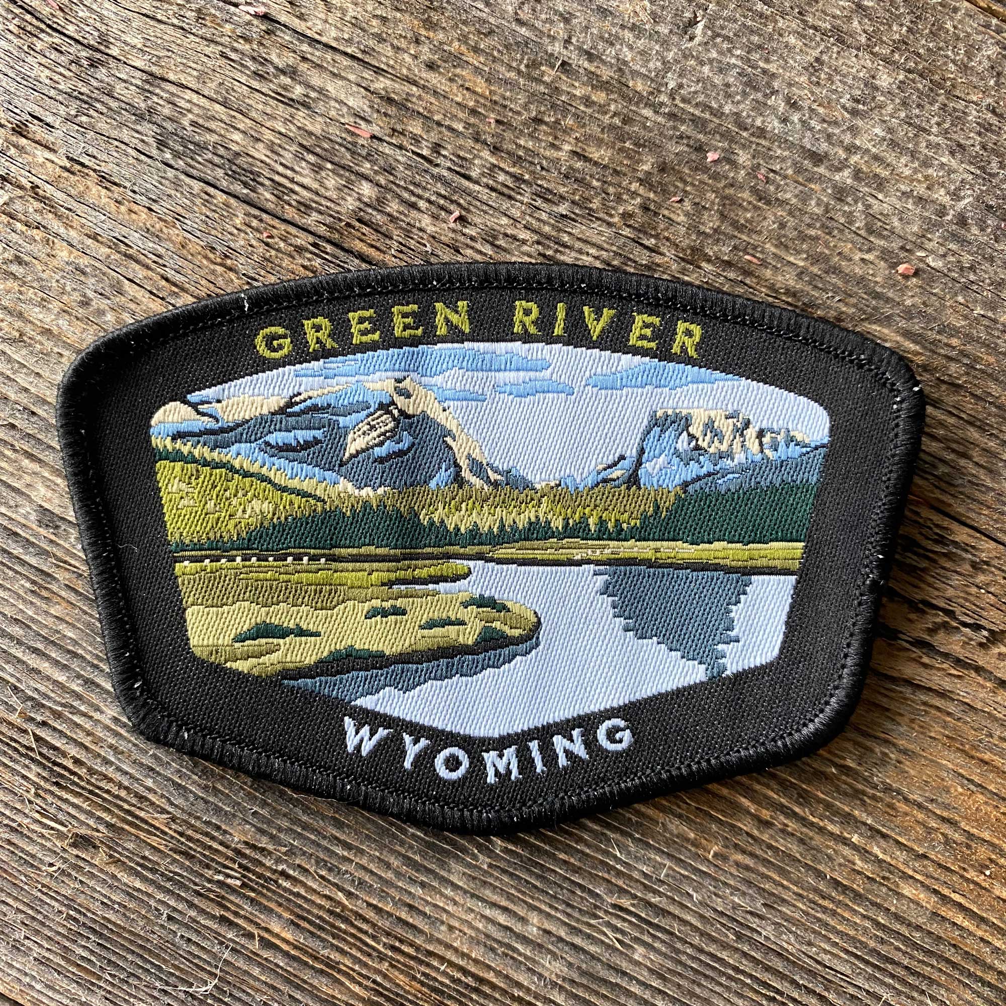 Green River Wyoming Iron-On Patch