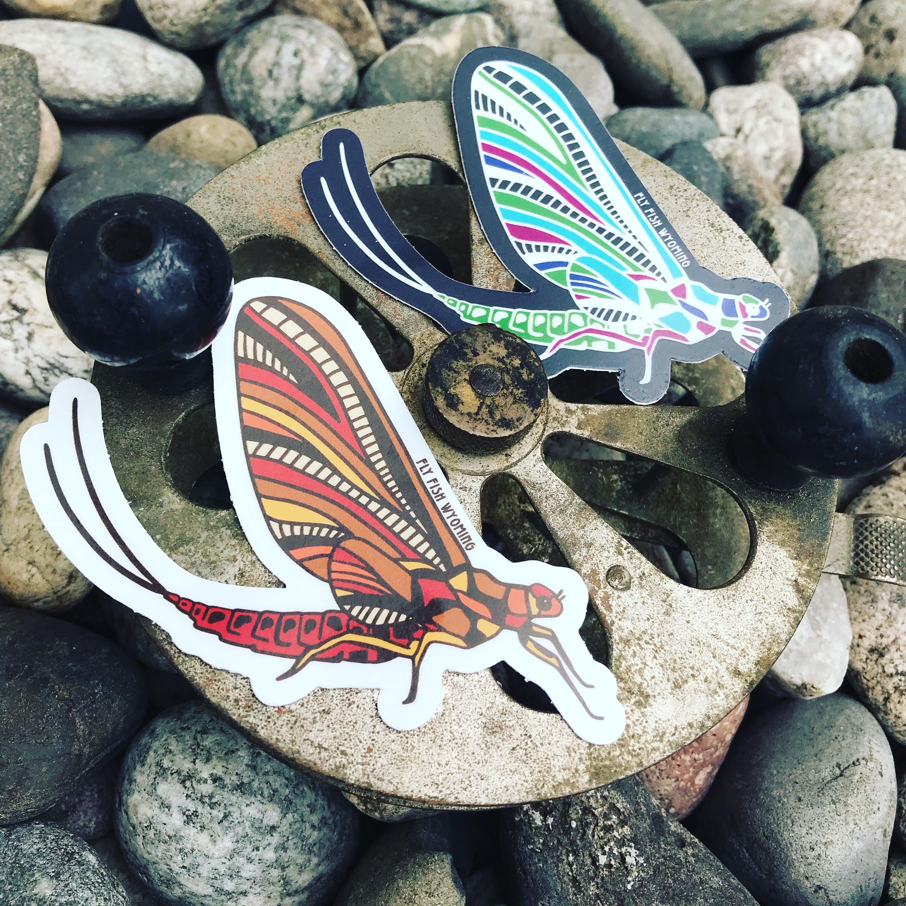 Mayfly Sticker - Bright