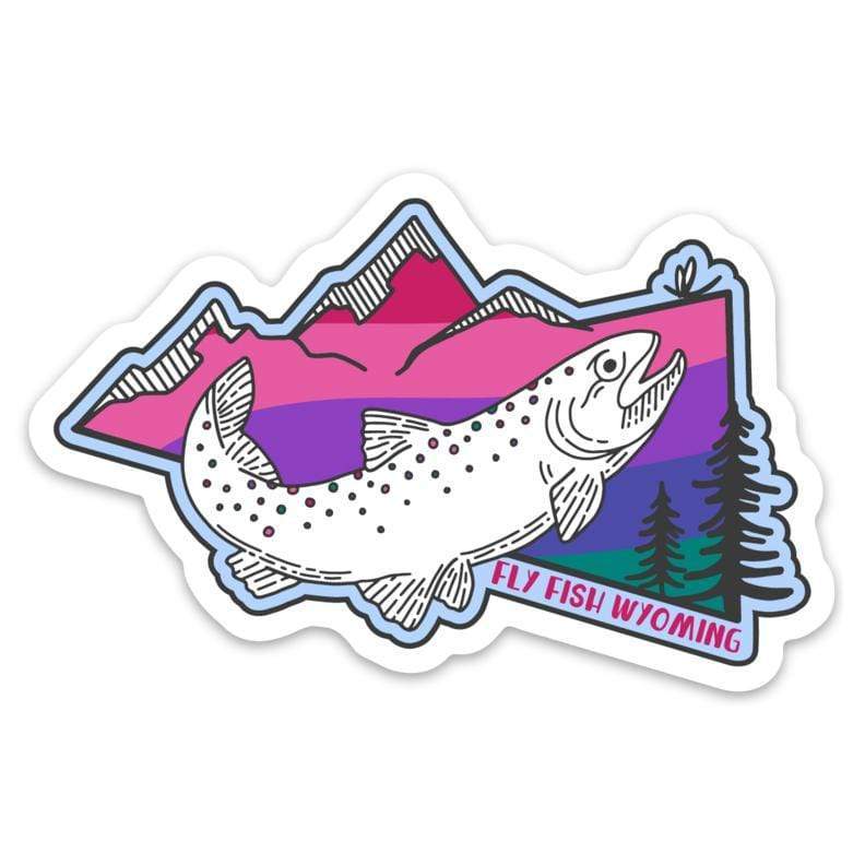 Sunset Sunrise Mountains Sticker