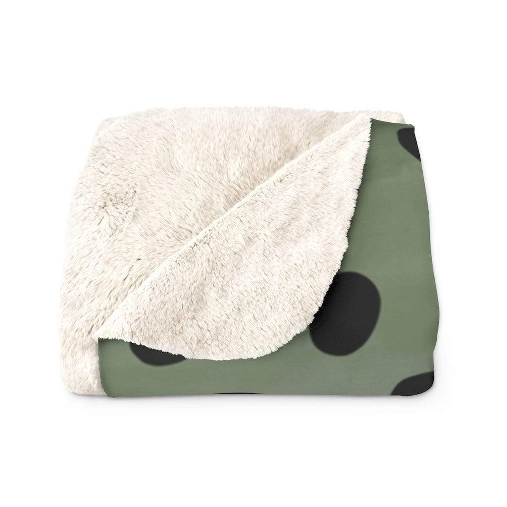 Rainbow Trout Sherpa Fleece Throw